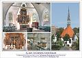 2553  Büsum Kirche mit Innenaufnahmen.